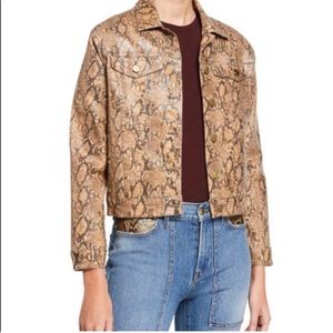 FRAME Snake Jacket